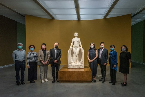 黃土水雕塑作〈甘露水〉臺灣瑰寶高雄開箱 史哲透露黃土水另一件作品也啟動返鄉計畫1