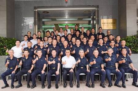 內政部徐國勇部長蒞臨高雄市警局 慰勉同仁選舉查賄制暴維安辛勞1