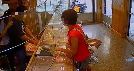 俐落女賊偷竊北高雄兩銀樓 鼓山警追到左營 四小時神破案1
