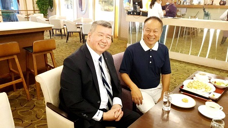 慈濟志工鄭楊慶與義聯集團完成 天悅飯店前總經理連世昌推廣蔬食的遺願1