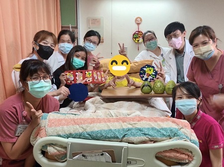 港醫安寧病房暖慶中秋 陪伴病友過佳節1
