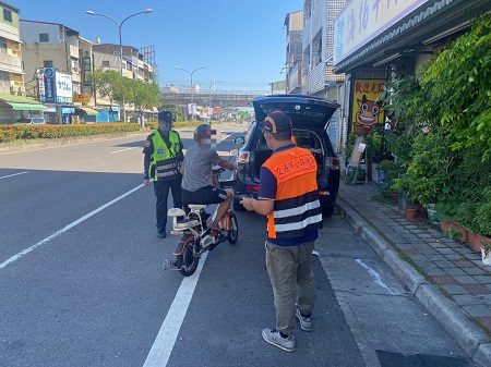 屏東縣警局執行微型電動二輪車違規取締 統計1