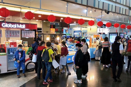 軌道經濟發威 Global Mall新左營車站春節業績大爆發翻倍成長 搶開工商機推三大收心好康 美食8折起、旅遊休閒單品5折起1