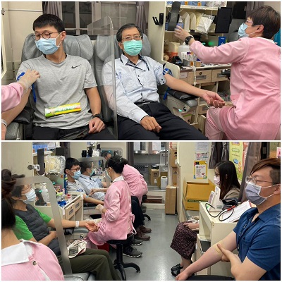 中油：快樂捐血 讓愛相隨 130人捐血量達 4萬7,500 cc2
