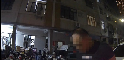 男攜毒咖啡包違停路中 嘆氣連連頻求情仍難逃法網1