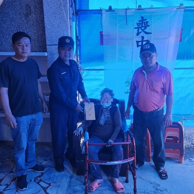 驟失家庭經濟來源，暖警協助尋覓資源助貧困家庭治喪