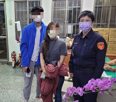 外籍人士尋遺失物走錯派出所 高松警貼心接送至航警