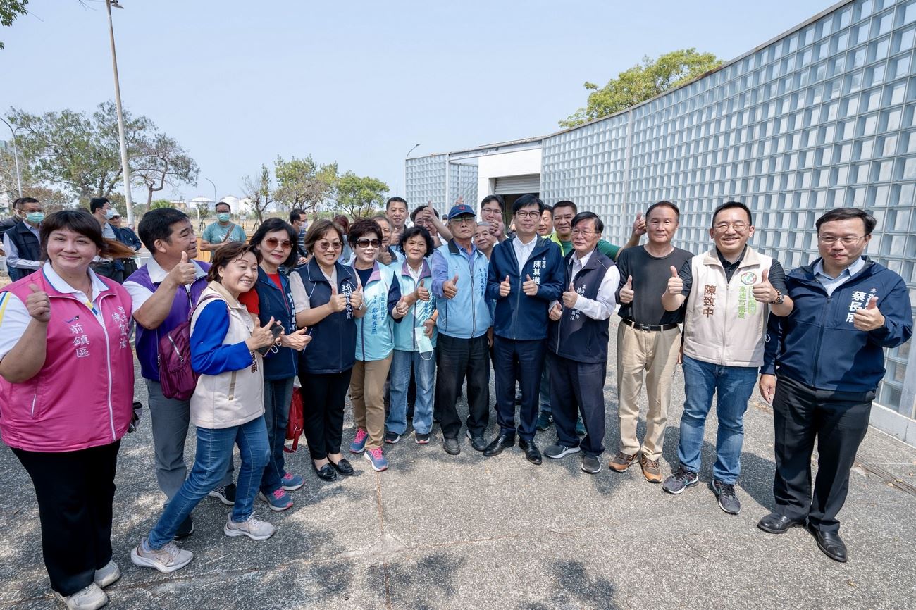 宣示啟動高雄污水區第二過港段及備援系統計畫 陳其邁：提升大高雄地區污水管線安全1