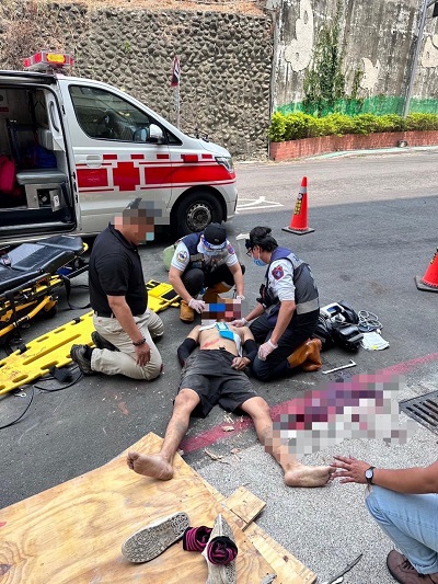 工人吊掛板模 意外墜樓案1