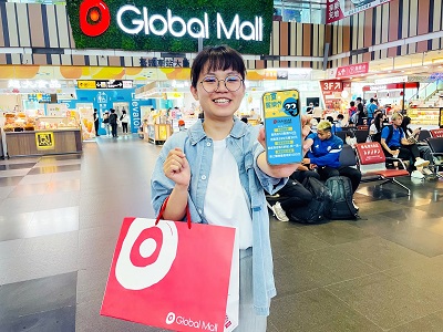 Global Mall新左營車站《初夏饗樂》祭超值好康 會員點數放大三倍兌50點換50元、消費滿額贈 美食到店取5折起、百貨獨家推屏東水產展 涼夏商品5折起、 線上購物最高現折400元1