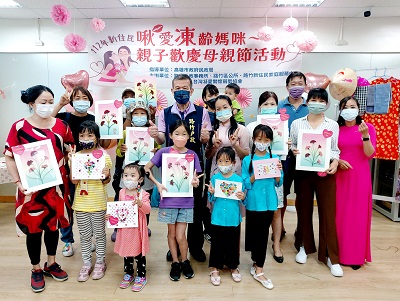 啾愛「凍」齡媽咪 路竹戶政帶新住民歡慶母親節1