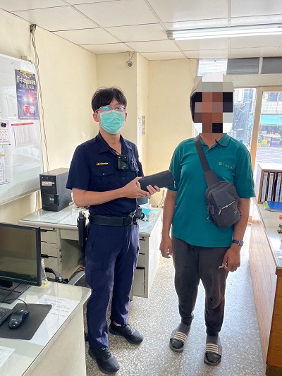 民眾皮夾掉一週，大林警及時發還