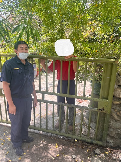 七旬老翁外出找朋友迷途，桂陽暖警協助護送返家