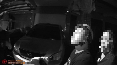 載孕妻跑給警察追，男子遭警查獲酒駕扣車