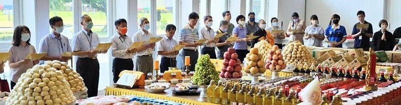 煉製事業部祈安法會 安定員工心靈1
