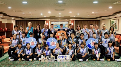 高市長陳其邁激勵特奧選手：勇於挑戰 追求夢想1