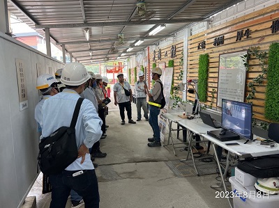 高雄社宅興建導入智慧科技及先進工法預防職災 勞工局偕職安署辦觀摩推廣1