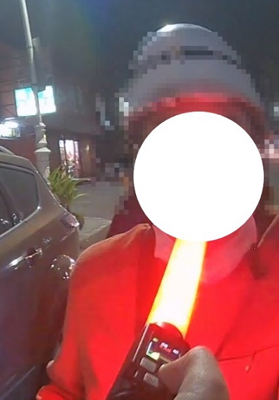 寒流來襲藥酒暖身，男子車燈未亮酒駕被逮