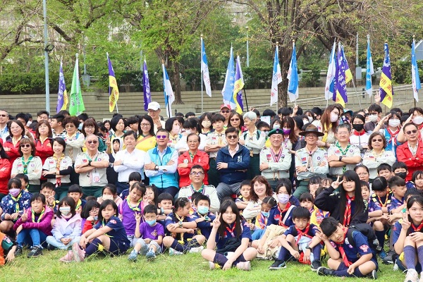 高雄市慶祝三五童軍節暨童軍嘉年華在科工館 展現童軍活潑與熱情1