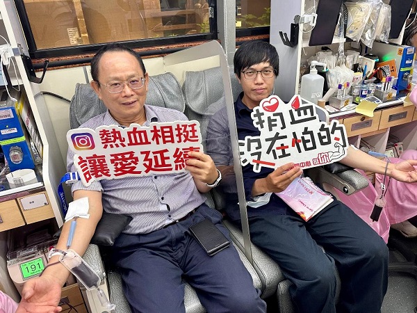 中油大林煉油廠 百萬CC熱心捐血活動 廖本源廠長親自參與1