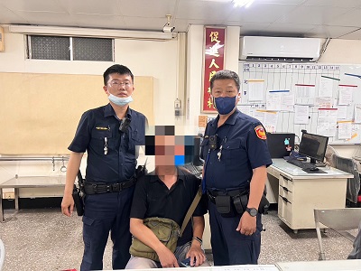 負氣攜孩離家，警及時尋獲失意男子