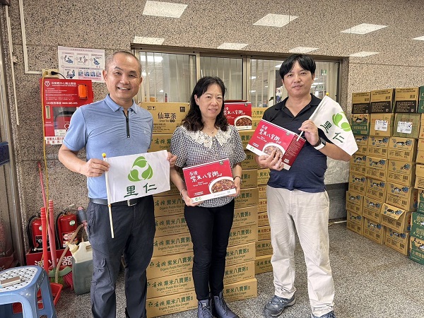 里仁社會企業捐義竹鄉物資 優先考量獨居長者飲食需求