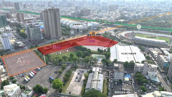 打造一座「會運動」的城市：捷運苓雅運動園區 O9站聯合開發案BC基地公告招商1