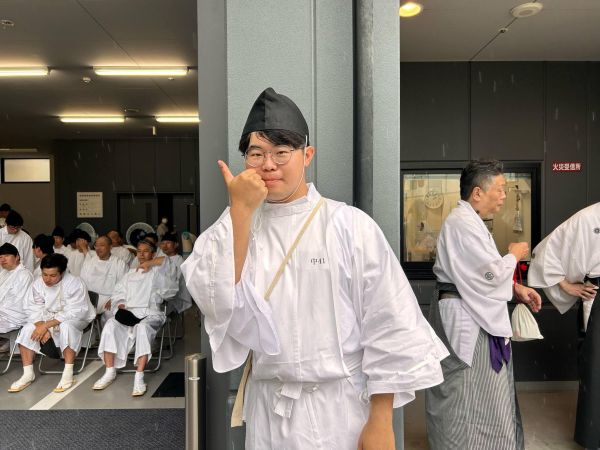 高雄大學財金系學生黃彥傑 赴日姊妹校交換 參與祇園祭 展現文化深度交流1