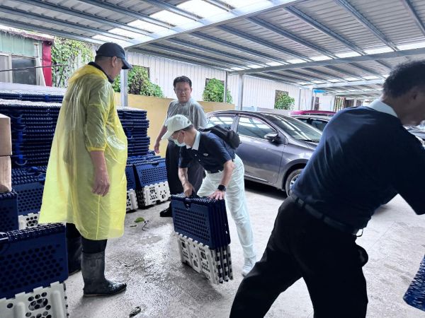 證嚴法師關懷花蓮光復災情 顏博文執行長啟動勘災與關懷2