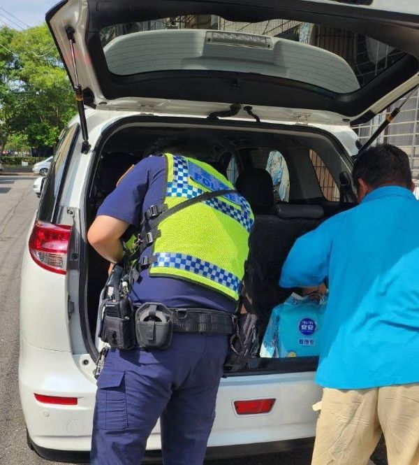 潮州警熱心關懷弱勢家庭協助單親母子度過難關1