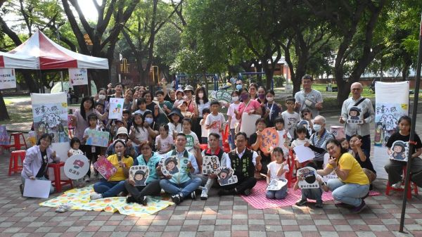 2025 客畫入微 親子席地共繪 筆觸交織 探索客家園區生態魅力1