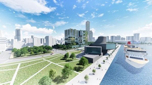 推動「高雄港新亞灣雙子星大樓開發案」亮點商案，打造高雄港灣智匯樞紐新地標1