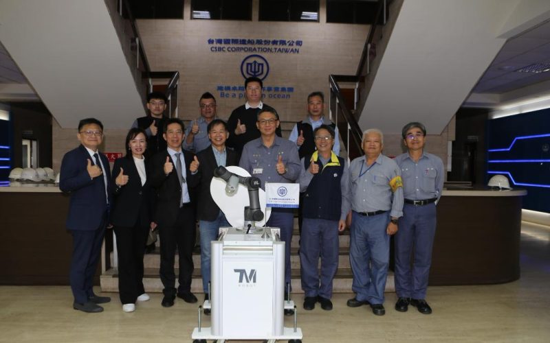 台船公司攜手達明機器人 推動協作手臂自動化加速造船產業智慧製造升級1