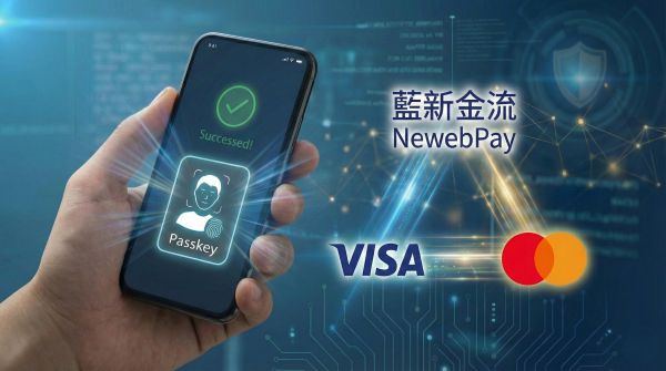 告別簡訊驗證！藍新金流聯手Visa、Mastercard 率先導入Passkey1