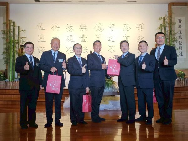 慈濟救災動員能力舉世矚目 日本產業代表團到高雄靜思堂取經1