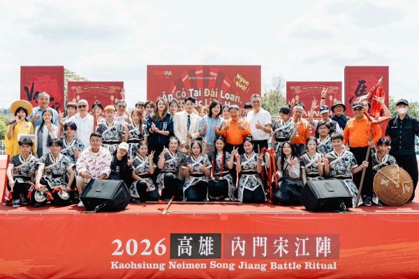 觀光署邀請越南旅客體驗高雄內門辦桌餐1