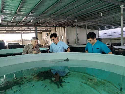 防疫檢診推廣一把罩 高市動保處魚病檢驗站全方位協助產業升級1