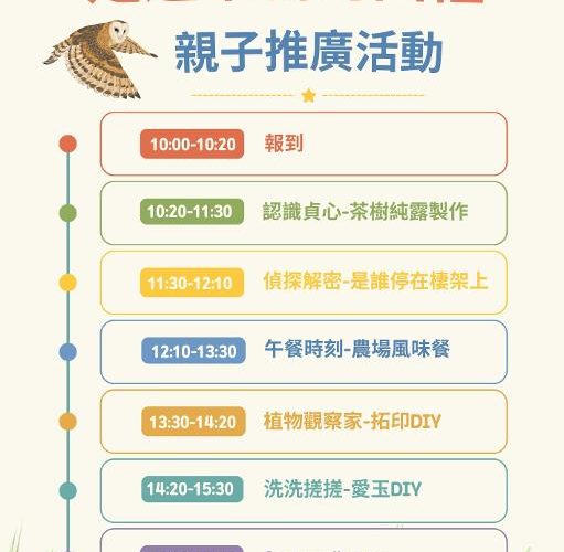 一起走進草鴞的田裡 屏縣府9月5日辦理親子農遊體驗活動1