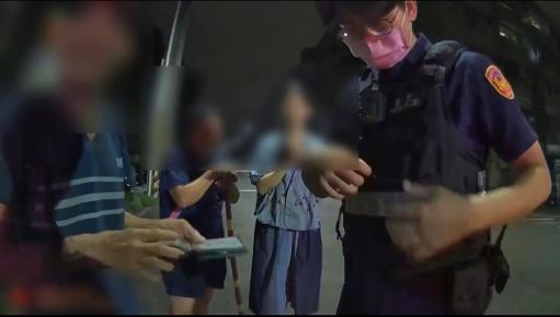 迷途求助意外查獲通緝 暖警依法執法獲肯定1