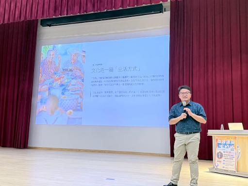 高雄大學《卓越講座》從移工處境看文化偏見 林顯明引導學生反思多元文化與平等對待
